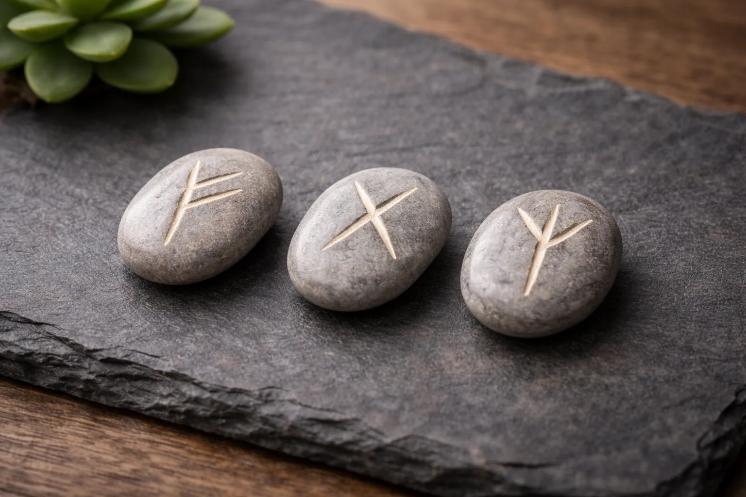 Illustration accompanying the rune reading overview